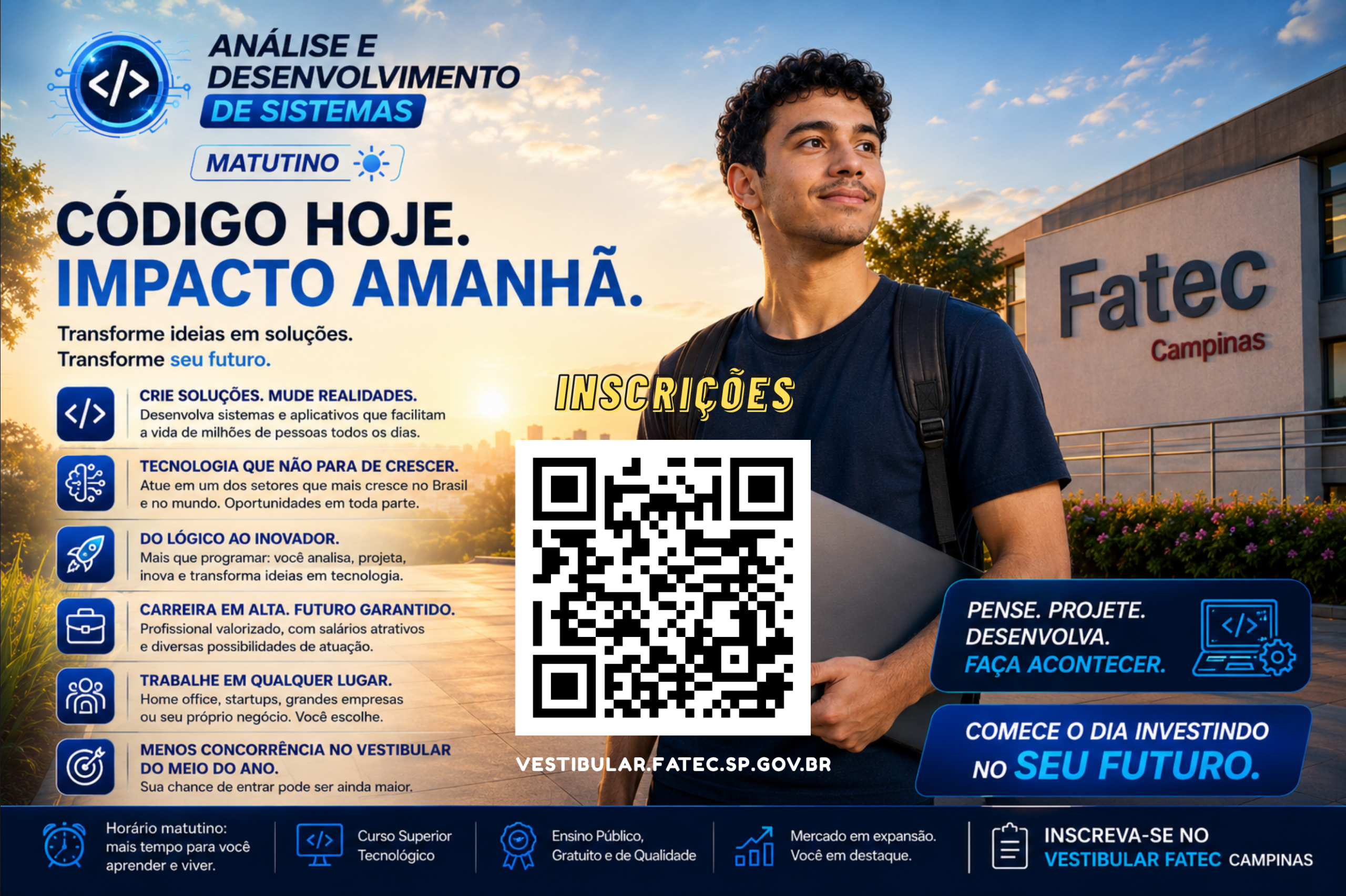 Análise e Desenvolvimento de Sistemas (ADS) – Matutino