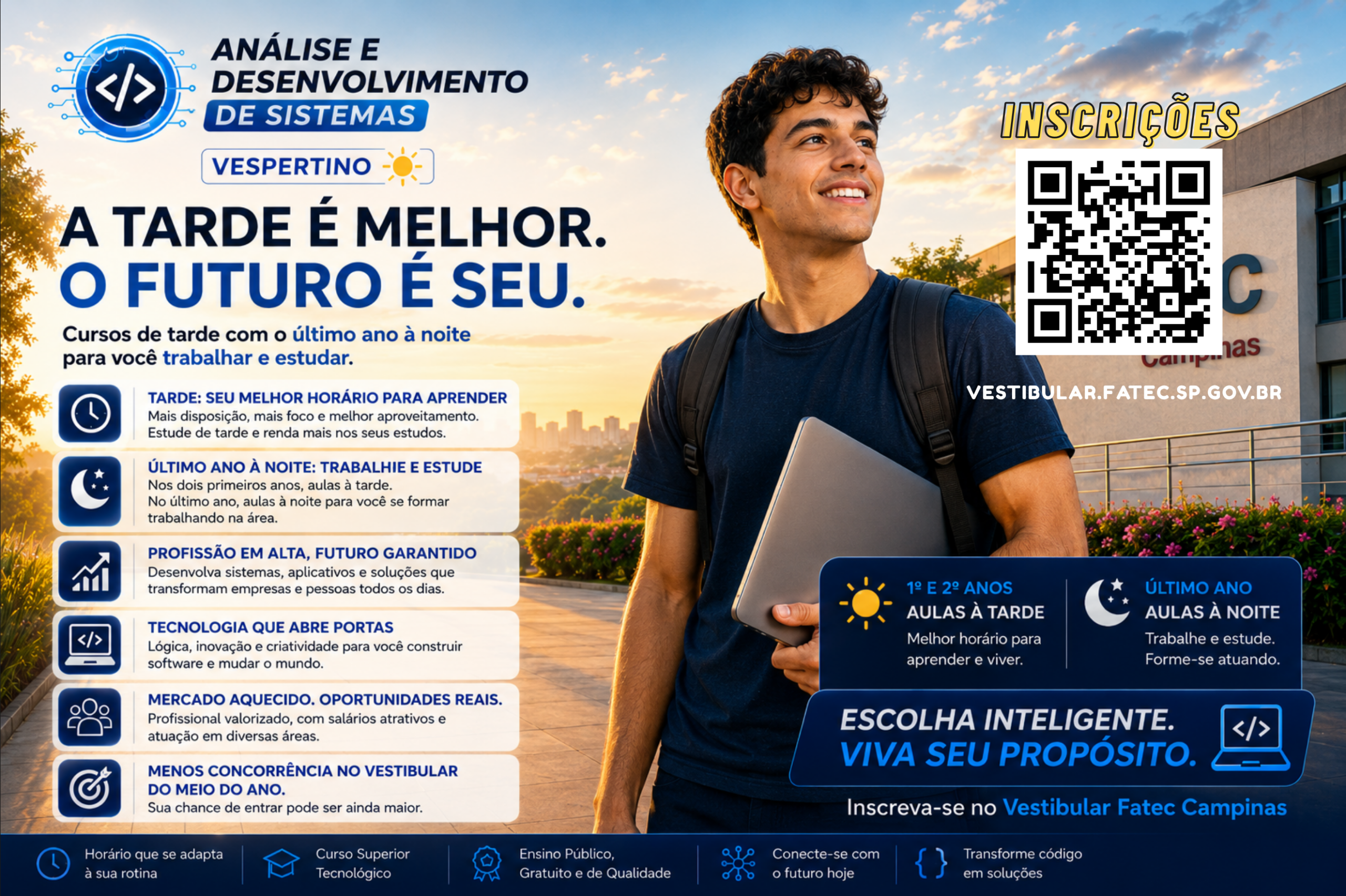 Análise e Desenvolvimento de Sistemas (ADS) – Vespertino